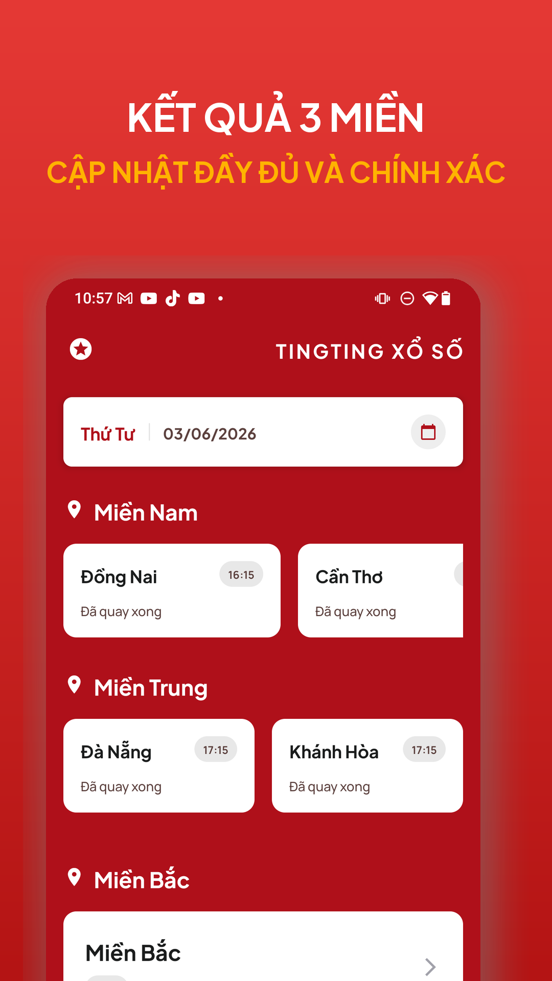 TT Xổ Số Home Screen